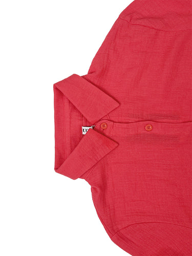 Blouses met lange mouwen, losse pasvorm, knoopsluiting en revers in effen kleur.&Shirts Tops