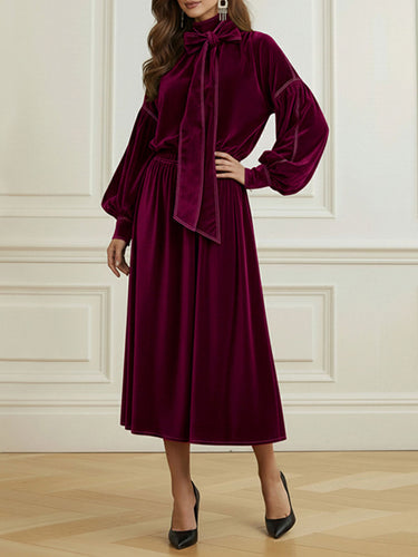 A-Line Loose Solid Color Skirts Bottoms