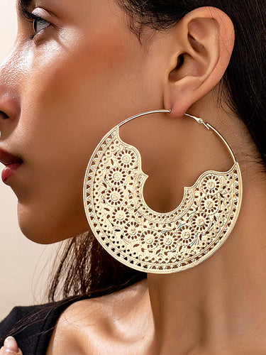 Boucles d'oreilles géométriques
