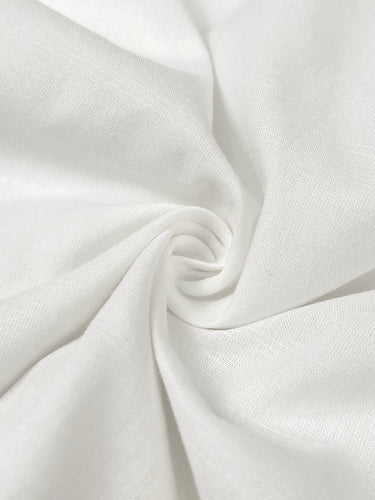 A-Linie High-Low Einfarbiges Maxikleid mit Reißverschluss und Rundhalsausschnitt