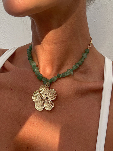 Accesorios de collares de forma de flores
