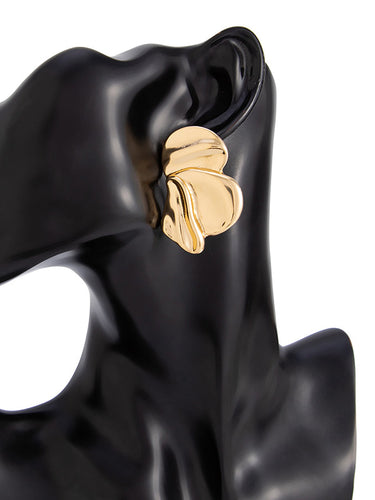 1729333 Irregularity Flower Shape Earrings Accessories
