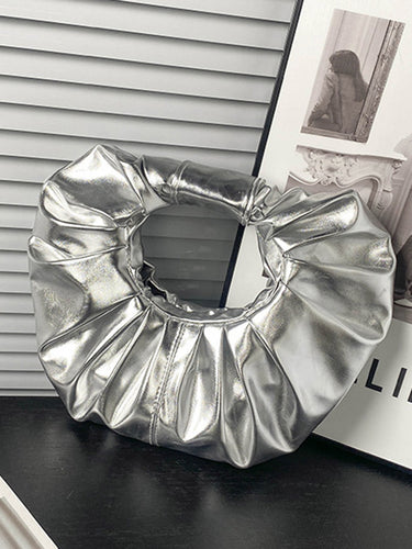 1747959 Geometric Pleated Evening Bags & Clutches