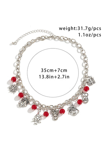 1606227 Geometric Tasseled Necklaces Accessories