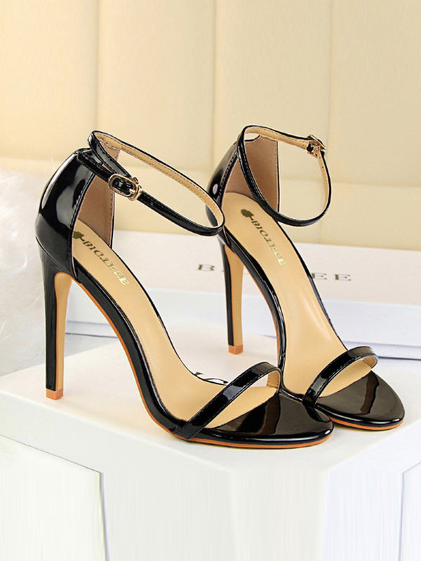 Open Toe Pleated Split-Joint Platform Shoes Pumps Sandals main image 0