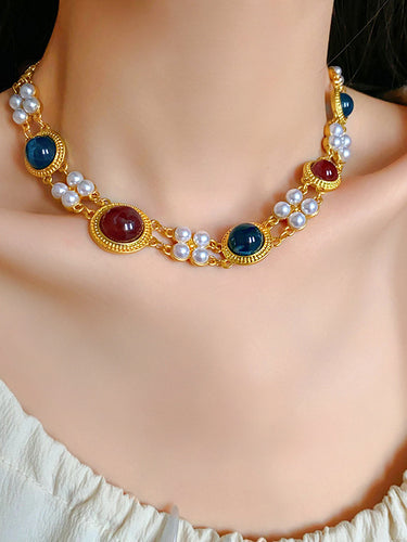 Accesorios de collares geométricos