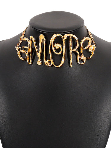 Colliers géométriques de sélection élégante