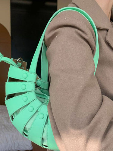 1748094 Drawstring Hollow Evening Bags & Clutches