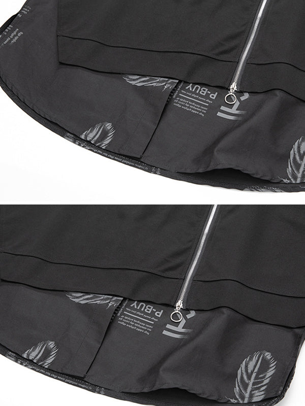 False Two Split-Joint Long Sleeve T-Shirt main image 1