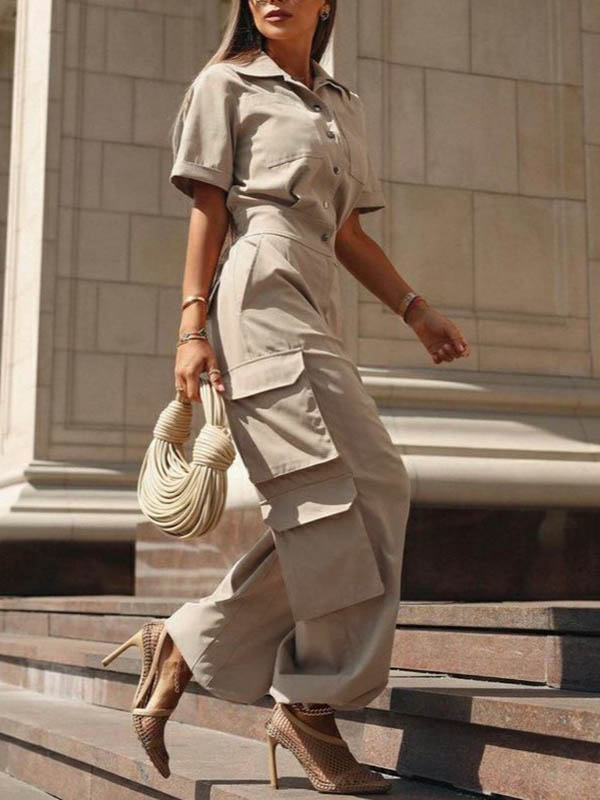 Zoe | Women's Sleeveless Wide-Leg Jumpsuit with Mock Neck & Tie Waist