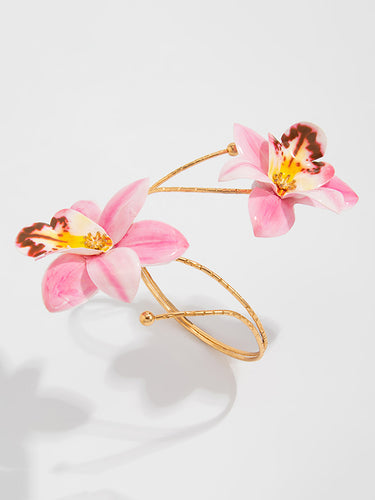 1715753 Chains Flower Shape Armlet Accessories Earrings Accessories Necklaces Accessories