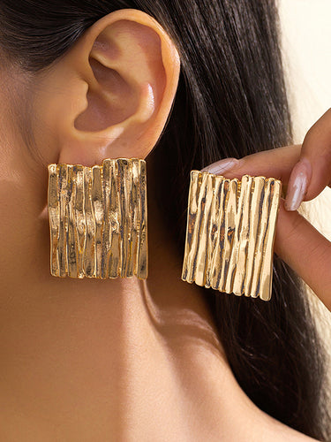 Boucles d'oreilles géométriques