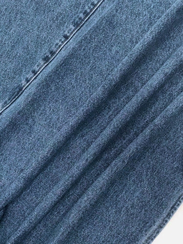 1736063 High Waisted Irregularity Solid Color Split-Joint Split-Side Pants