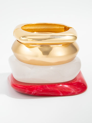 1716882 Irregularity Geometric Bracelet Accessories