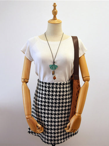 Accessori a forma di foglia di legno vintage in legno