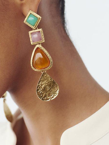 Boucles d'oreilles géométriques