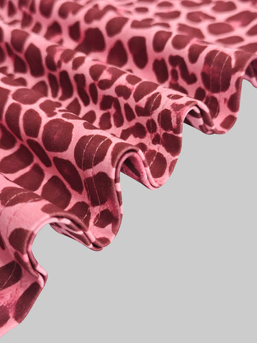 Long Sleeves Skinny Leopard High Neck T-Shirts Tops