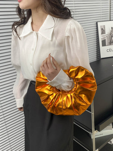 1747996 Geometric Pleated Evening Bags & Clutches