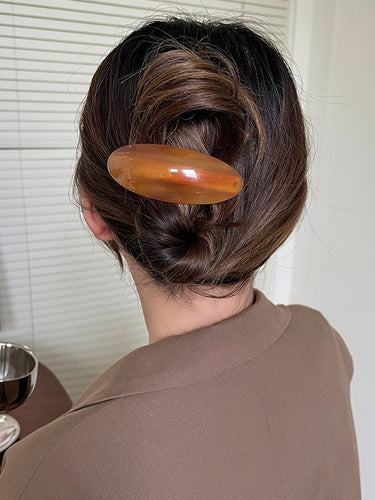 幾何学的なフレンチバレットヘアアクセサリーヘアクリップ